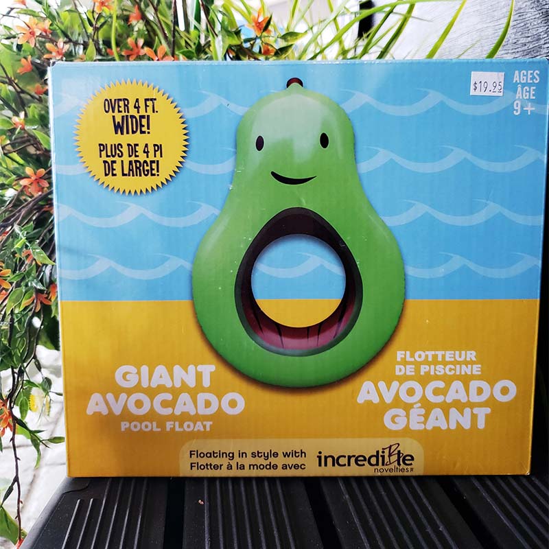 Giant Avocado Pool Float 