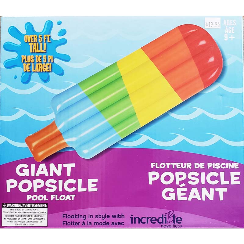 Giant Popsicle Pool Float 