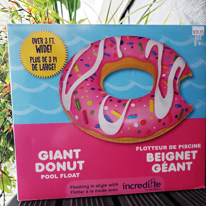 Giant Donut Pool Float