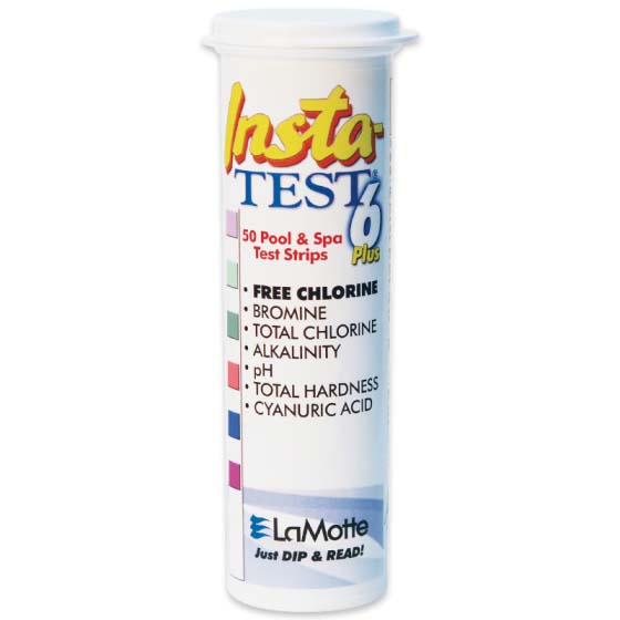 INSTA-TEST 6 PLUS TEST STRIPS LAMOTTE (WHITE)