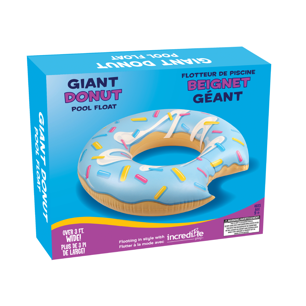 GIANT DONUT INFLATABLE - BLUE